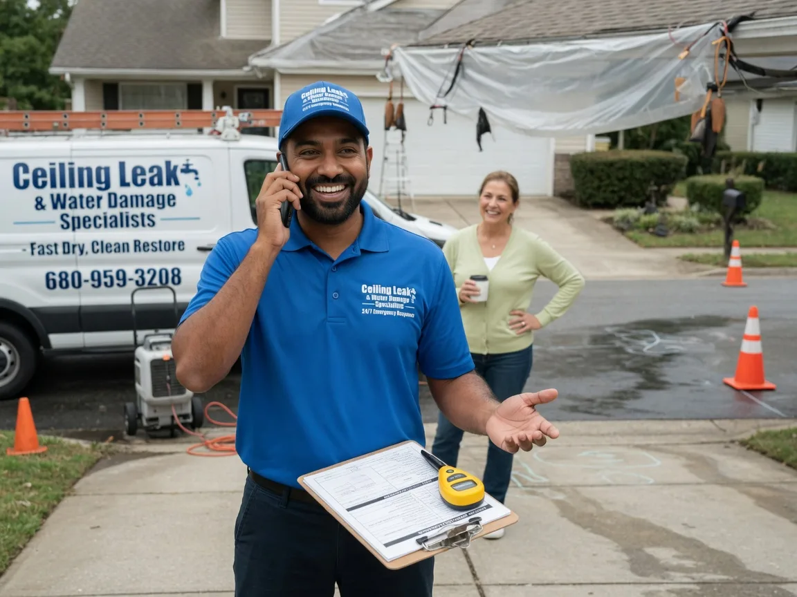 Ceiling Leak Cleanup Appleton, WI FAQs